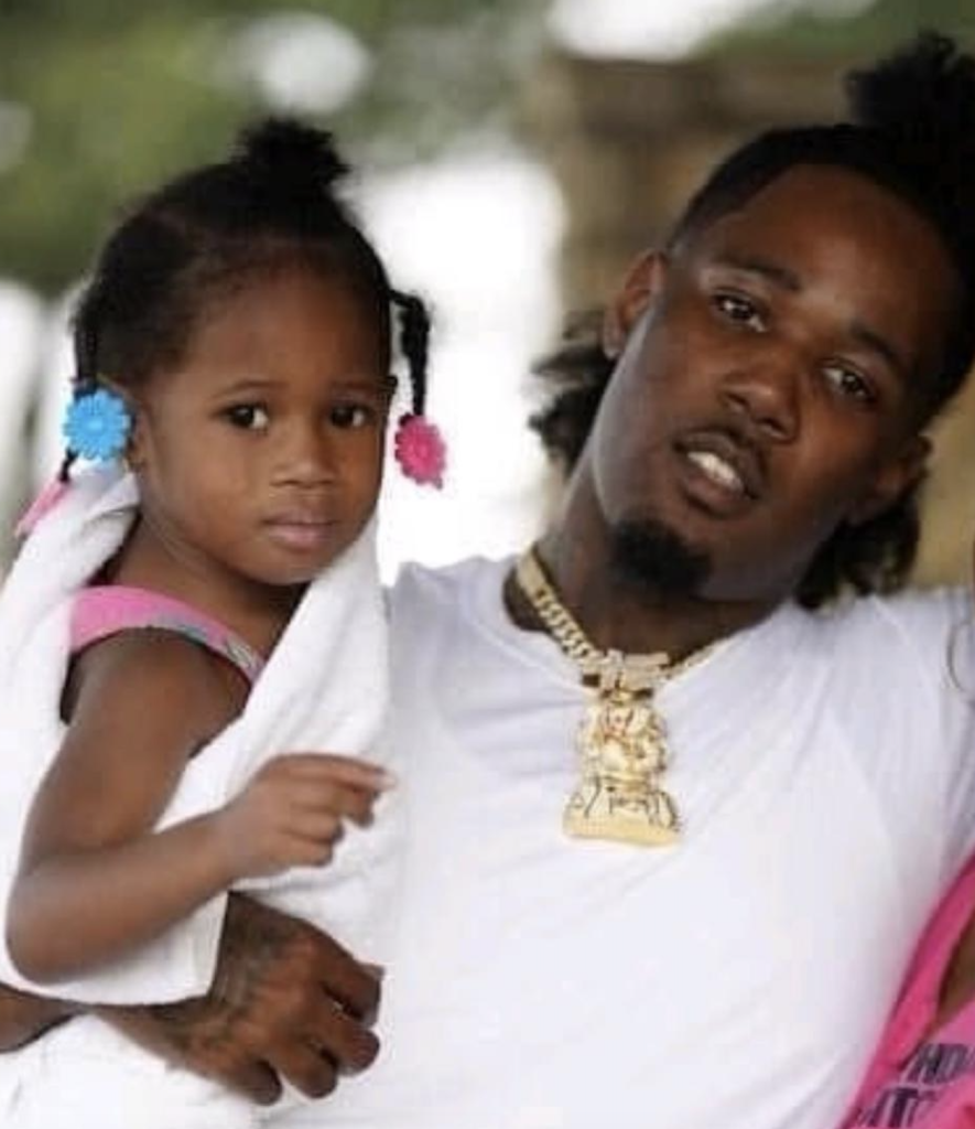 Rapper G$ Lil Ronnie, who was murdered alongside his 5-year-old daughter on Monday.