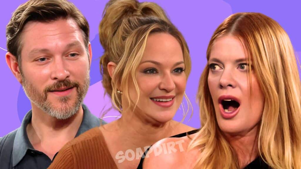 Young and the Restless: Sharon Newman (Sharon Case) - Daniel Romalotti (Michael Graziadei) - Phyllis Summers (Michelle Stafford)