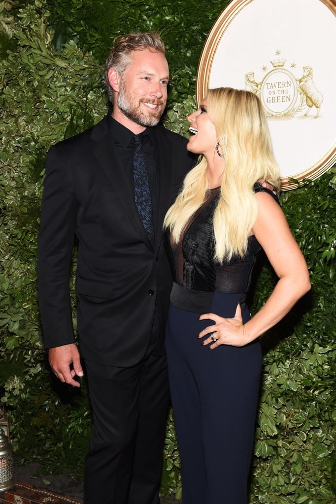 Eric Johnson and Jessica Simpson in September of 2015.