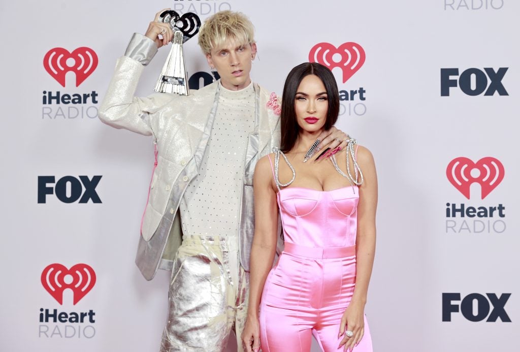 Machine Gun Kelly and Megan Fox on May 27, 2021.