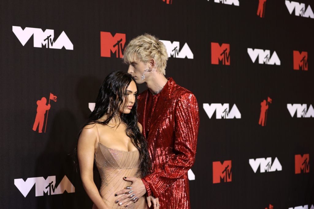 Megan Fox and Machine Gun Kelly on September 12, 2021.