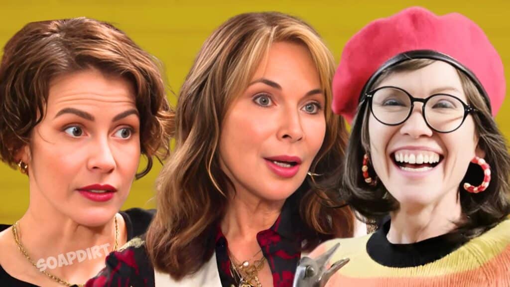 Days of Our Lives Spoilers: Sarah Horton (Linsey Godfrey) - Kate Roberts (Lauren Koslow) - Susan Banks (Stacy Haiduk)