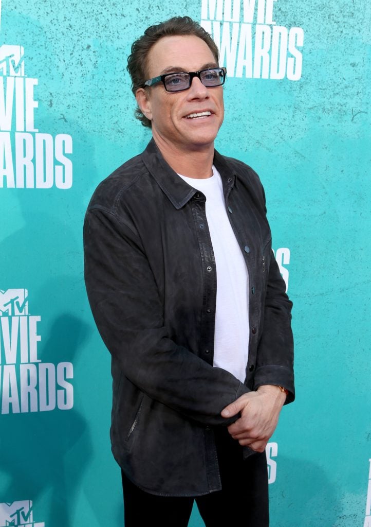 Jean-Claude Van Damme arrives at the 2012 MTV Movie Awards held at Gibson Amphitheatre on June 3, 2012 in Universal City, California.