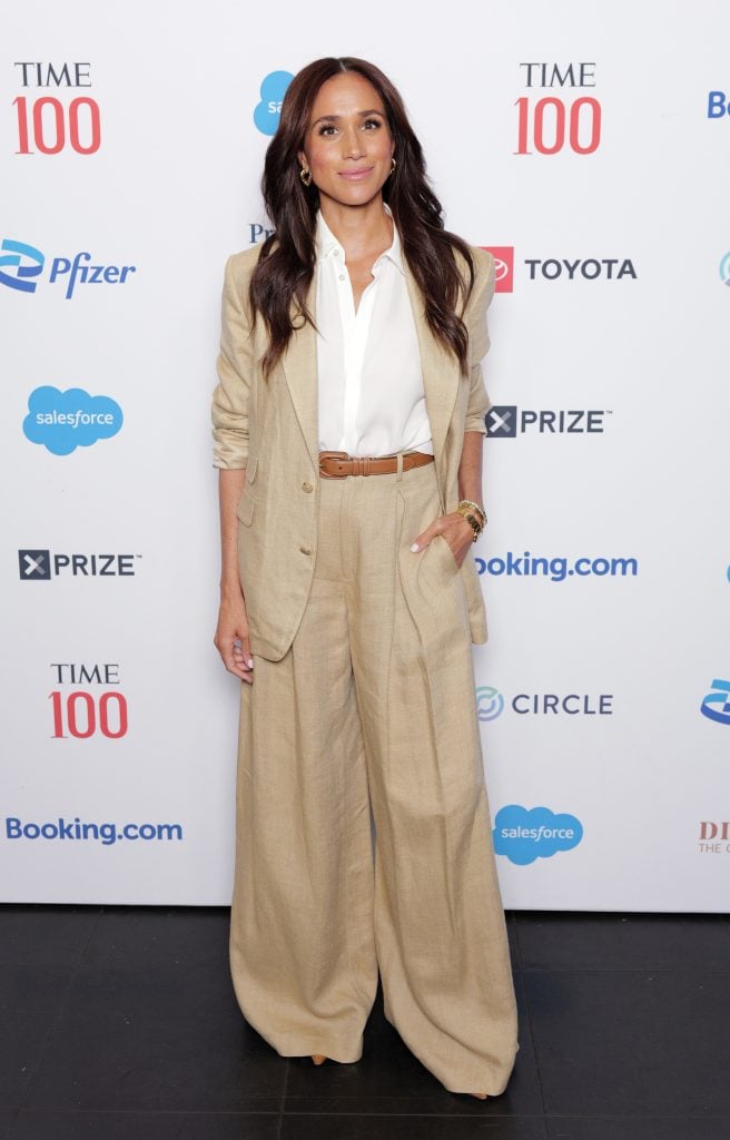 Meghan, Duchess of Sussex, attends the 2025 TIME100 Summit at Jazz at Lincoln Center on April 23, 2025 in New York City.