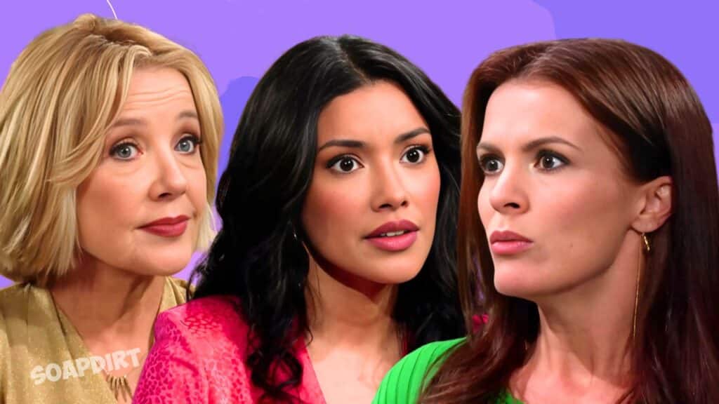 Young and the Restless: Nikki, Chelsea, and Audra