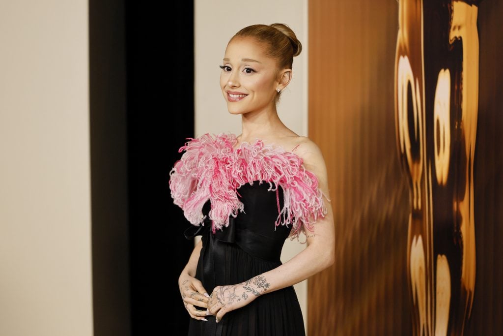 Ariana Grande on February 25, 2025.