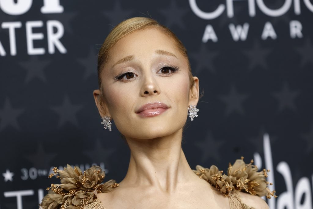 Ariana Grande on February 7, 2025.