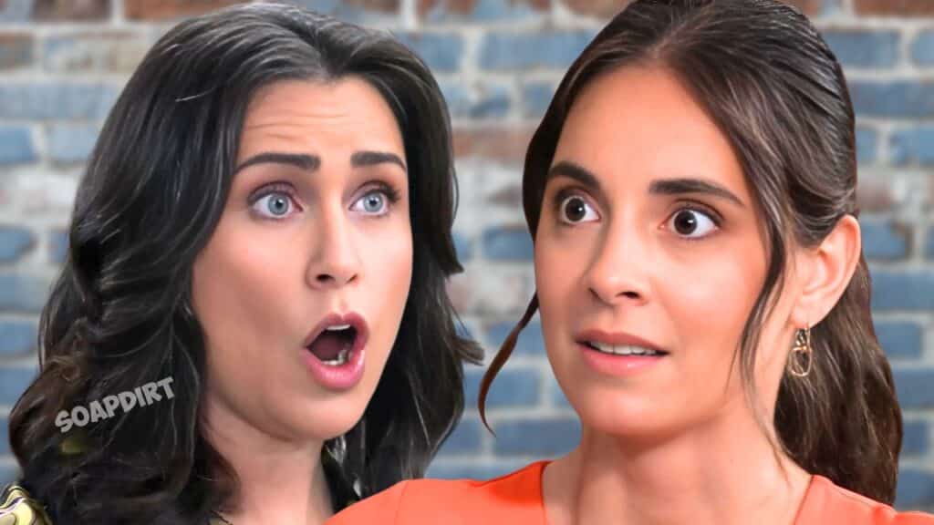 General Hospital: Lois Cerullo (Rena Sofer) - Molly Lansing-Davis (Kristen Vaganos)