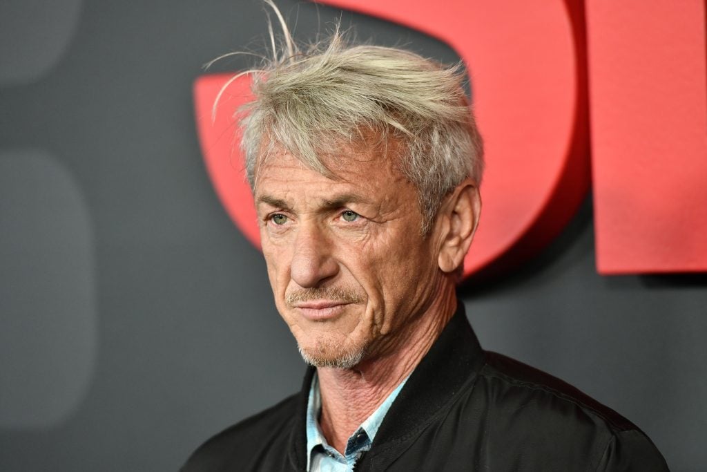 Sean Penn attends the Los Angeles Premiere of Paramount Pictures' "September 5" at Paramount Pictures Studios on November 14, 2024 in Hollywood, California.