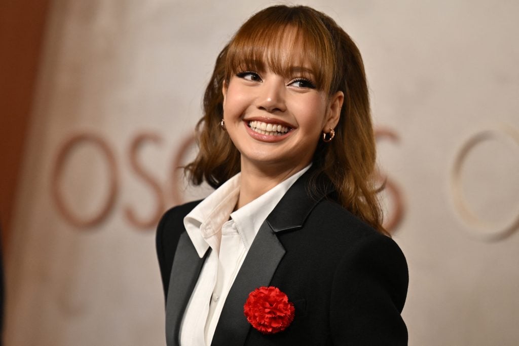 Thai singer and actress Lalisa Manoban known as Lisa attends the 97th Annual Academy Awards at the Dolby Theatre in Hollywood, California on March 2, 2025.