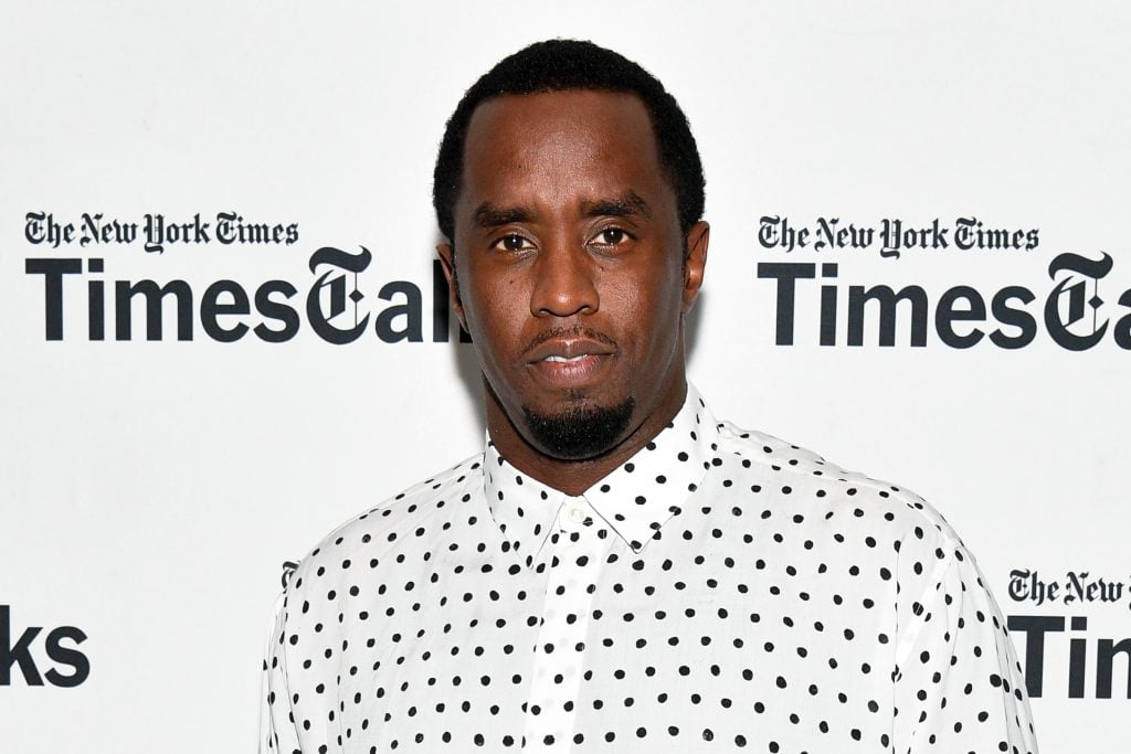 Sean "Diddy" Combs attends TimesTalks Presents: An Evening with Sean "Diddy" Combs at The New School on September 20, 2017 in New York City.