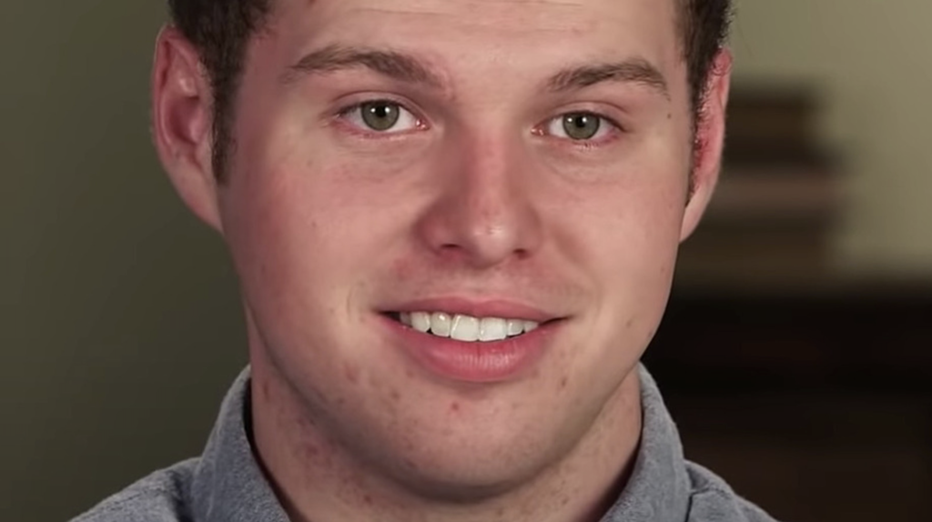 A close-up shot of Jeremiah Duggar from an episode of Counting On.
