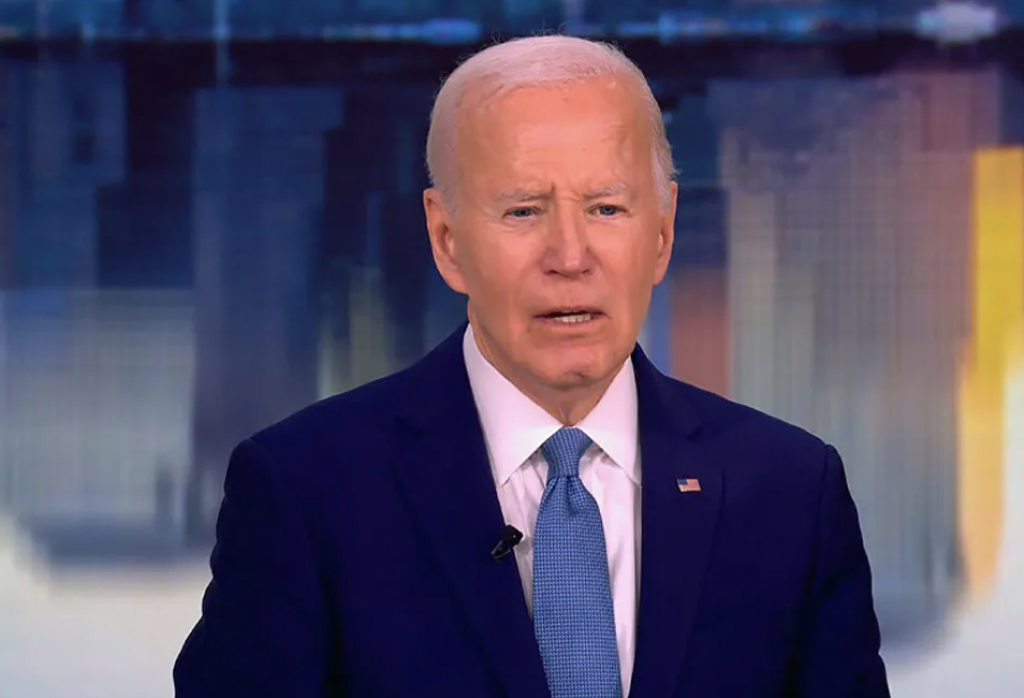 Joe Biden during his recent appearance on ABC's 'The View.'