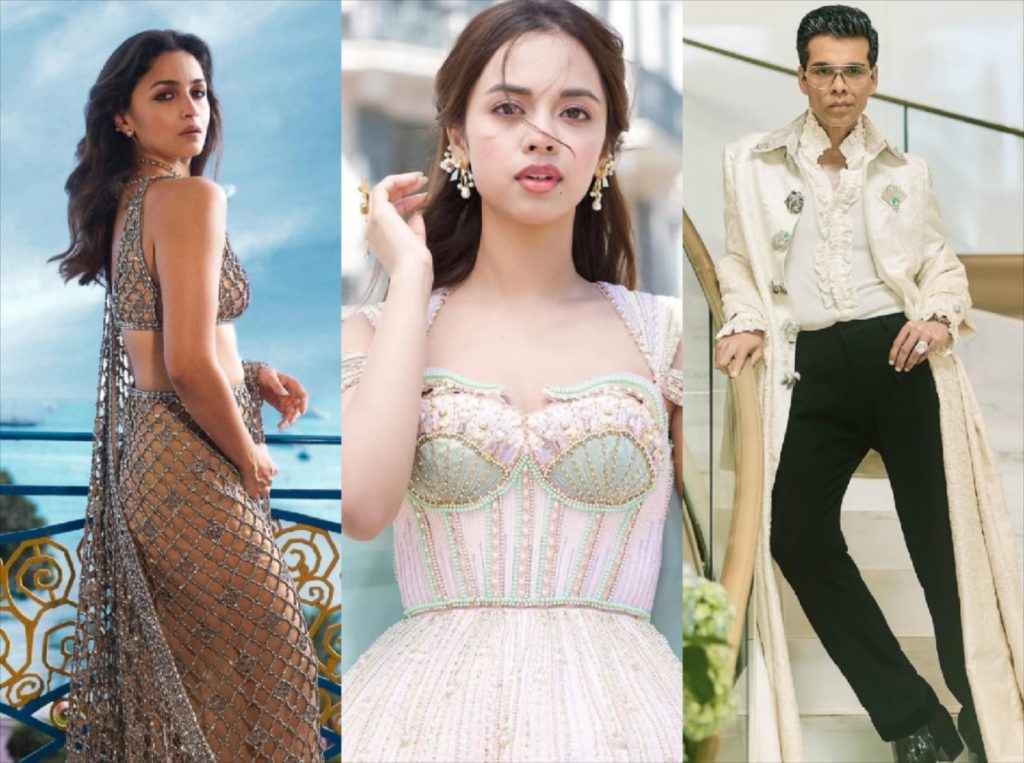 Cannes 2025: Best-Dressed Indian Celebs This Year - Alia Bhatt, Nitanshi Goel, Karan Johar and more