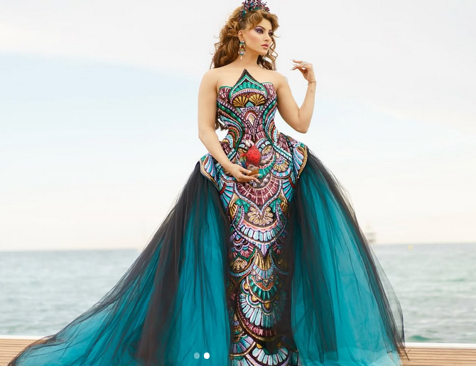 Urvashi Rautela Cannes 2025 look