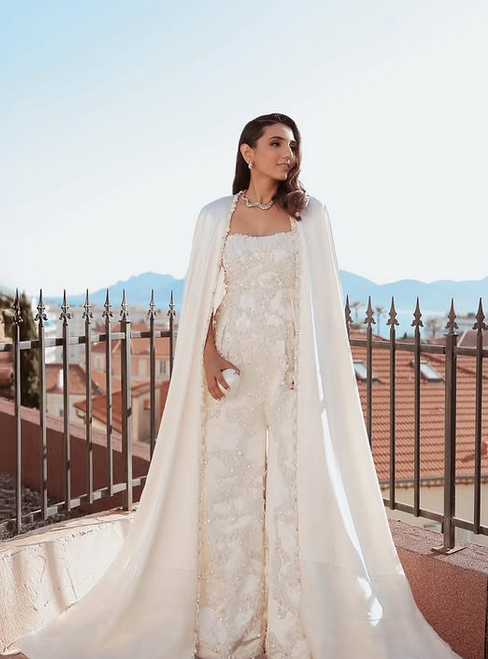 Masoon Minawala at Cannes 2025 2nd outfit - Taken from her Instagram