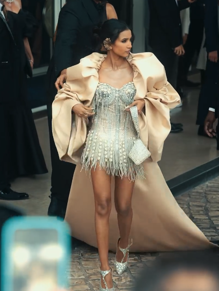 Nancy Tyagi at Cannes 2025 2nd outfit - Taken from her Instagram