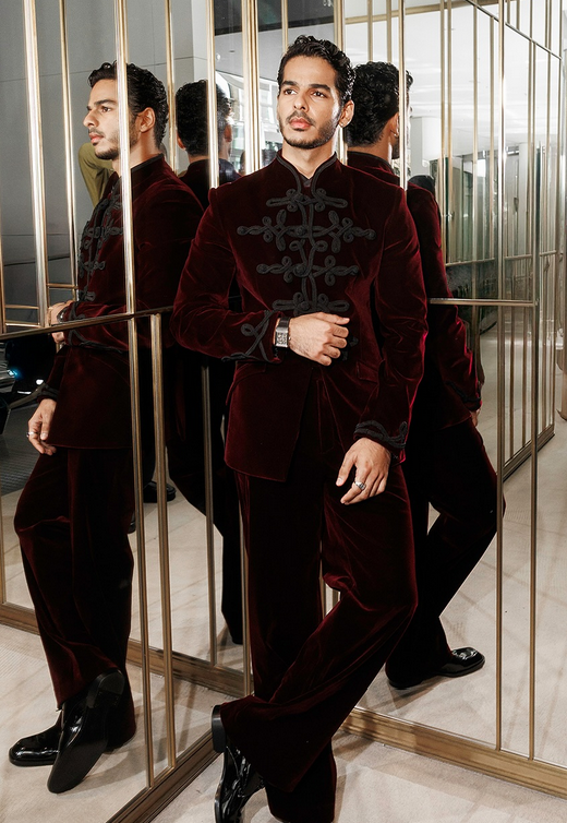 Cannes 2025: Ishaan Khatter, taken from Gaurav Gupta Instagram