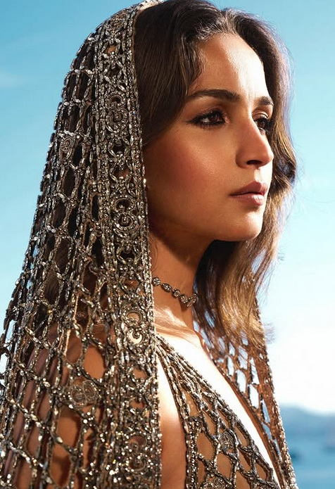 Cannes 2025: Alia Bhatt wears Gucci saree, taken from Rhea Kapoor Instagram