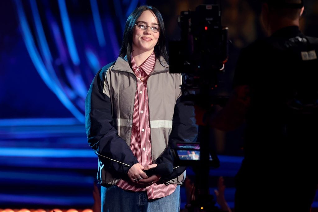 Billie Eilish on March 17, 2025.