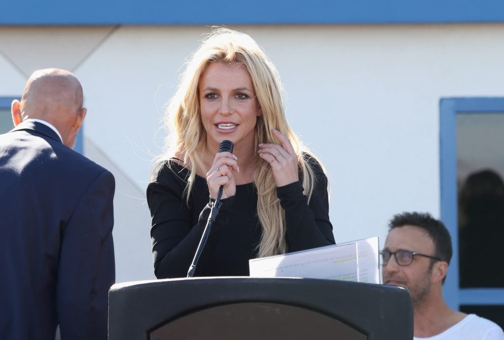 Britney SPeas on November 4, 2017.