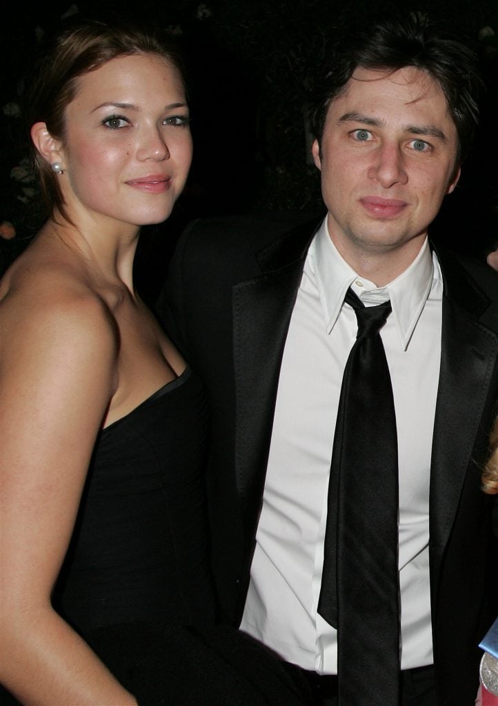 Mandy Moore and Zach Braff.