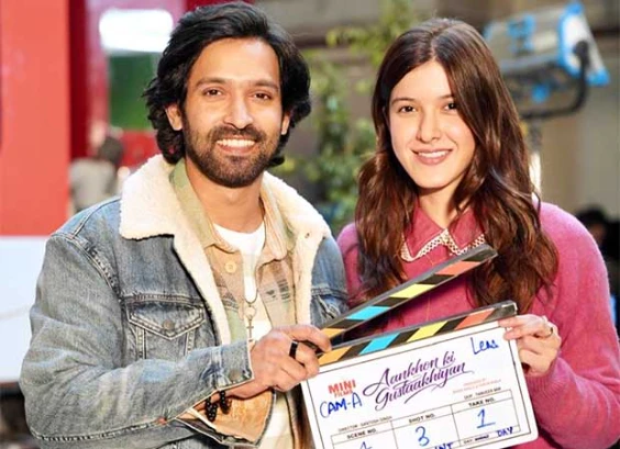 Vikrant Massey and Shanaya Kapoor