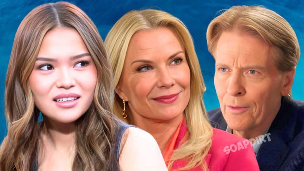 Bold the Beautiful Spoilers: Luna Nozawa (Lisa Yamada) - Nick Marone (Jack Wagner) - Brooke Logan (Katherine Kelly Lang)