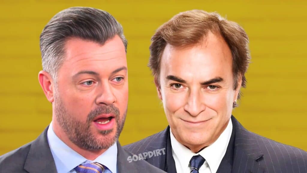 Days of Our Lives Spoilers: Tony DiMera (Thaao Penghlis) - EJ DiMera (Dan Feuerriegel)
