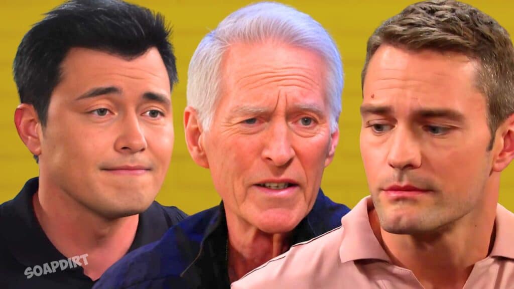 Days of Our Lives: John Black (Drake Hogestyn) - Paul Narita (Christopher Sean) - Andrew Donovan (Colton Little)