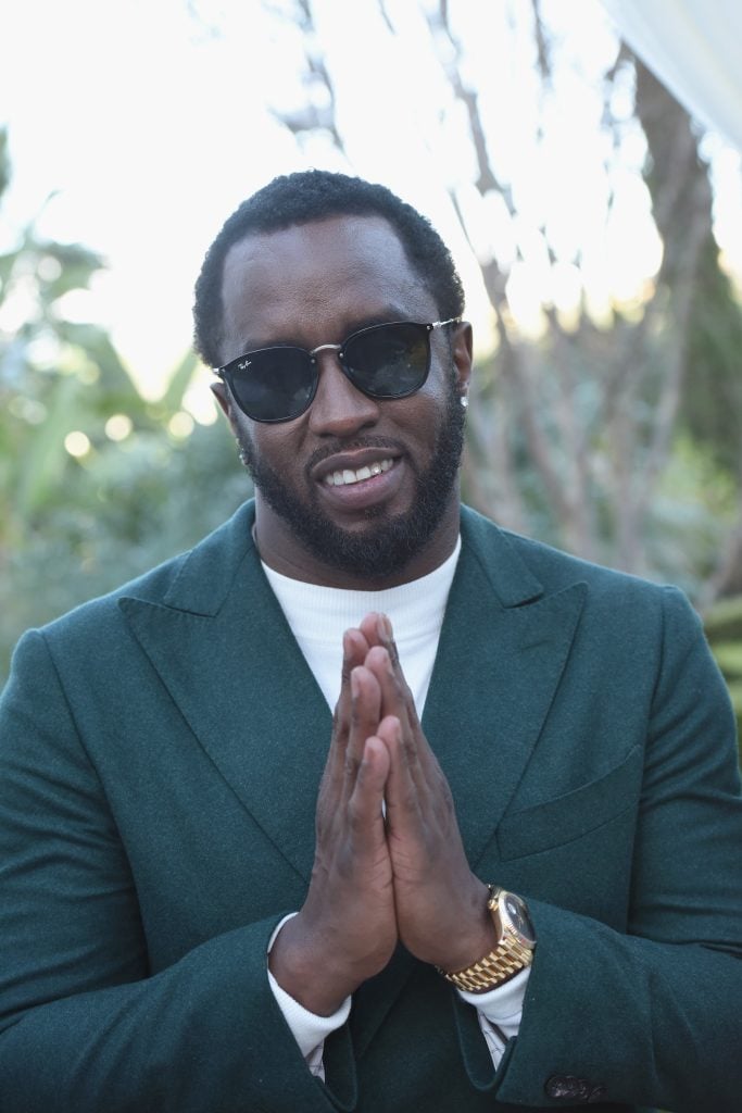 Diddy attends 2019 Roc Nation THE BRUNCH on February 9, 2019 in Los Angeles, California.