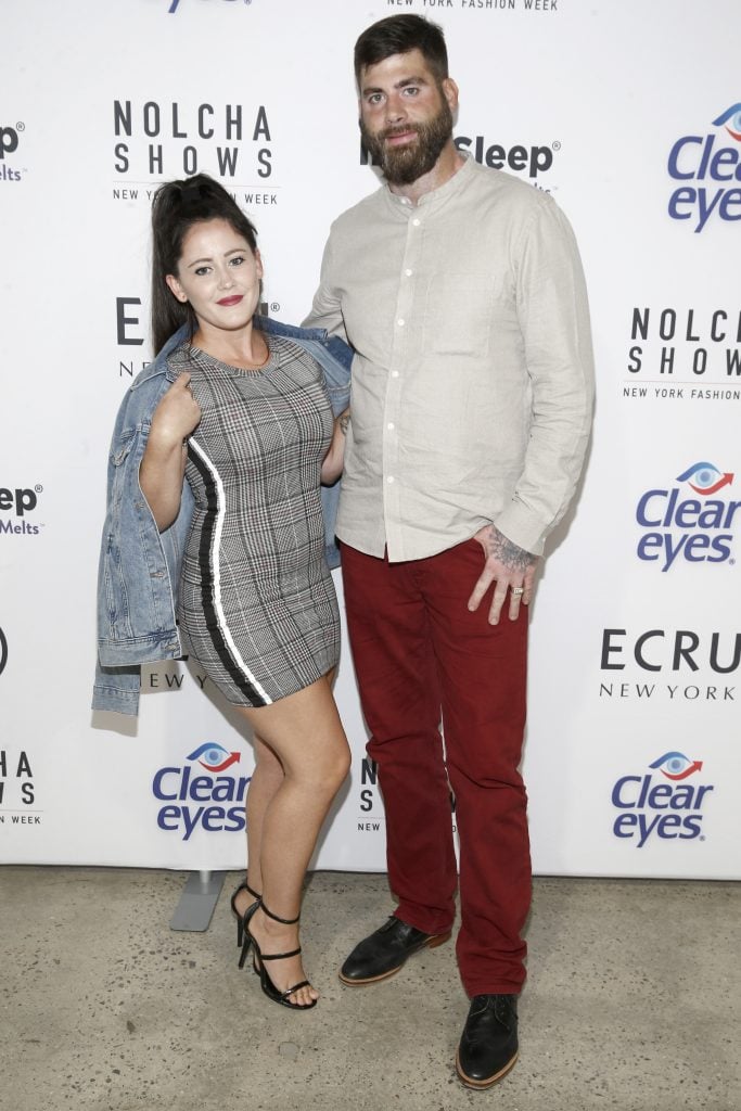 Jenelle Eason and David Eason attend ELF SACK at InstaSleep Mint Melts Presents New York Fashion Week Nolcha Shows Spring/Summer 2020 on September 07, 2019 in New York City.