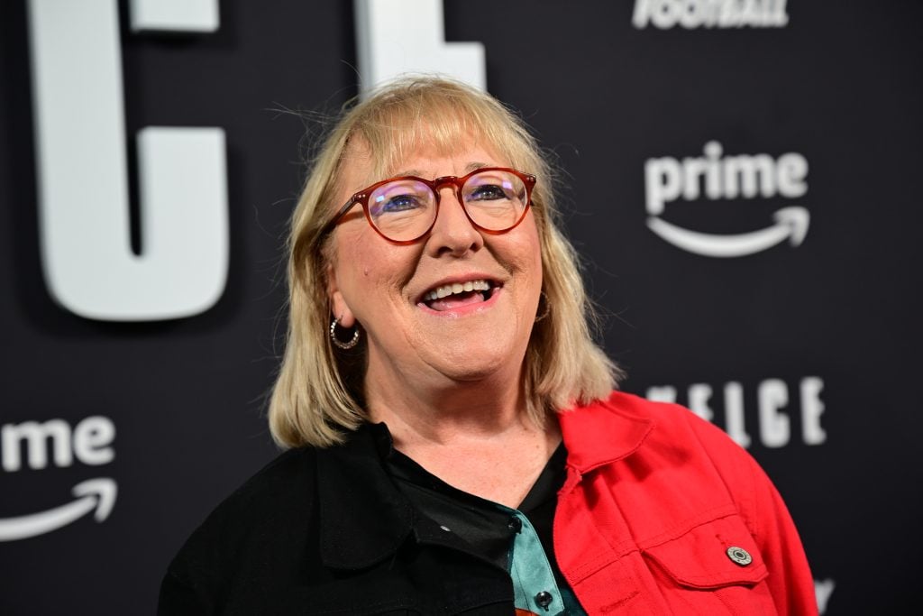 Donna Kelce attends Thursday Night Football Presents The World Premiere of "Kelce" on September 08, 2023 in Philadelphia, Pennsylvania.