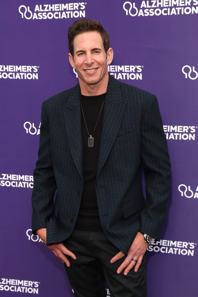 Tarek El Moussa attends the Alzheimer's Association California Southland Annual Magic Of Music Gala at Sony Pictures Studios on May 09, 2024 in Culver City, California.