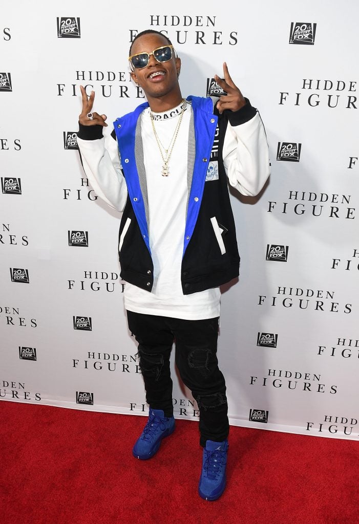Silento attends "Hidden Figures" Soundtrack Listening Party hosted by DJ Drama with Janelle Monae & Pharrell Williams at Means Street Studios on November 16, 2016 in Atlanta, Georgia.