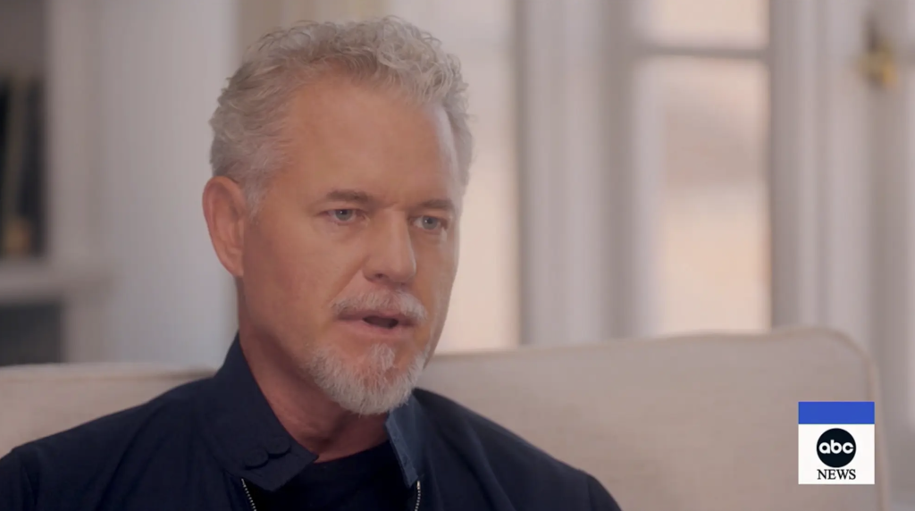 Eric Dane in his emotional interview on 'Good Morning America.'