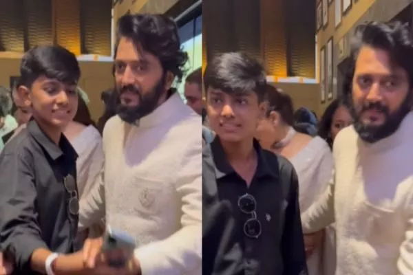 Riteish and fan