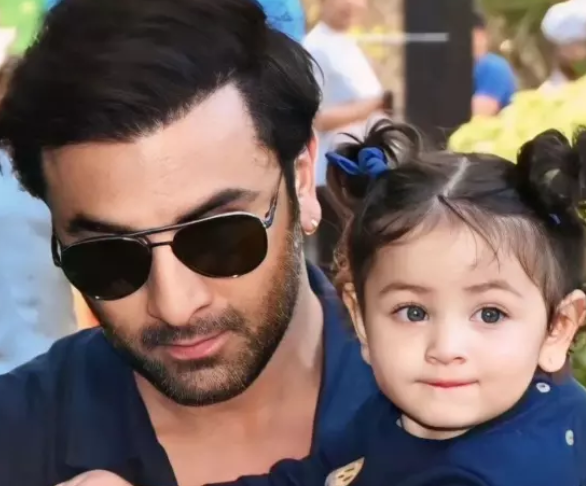 Ranbir Kapoor with Raha