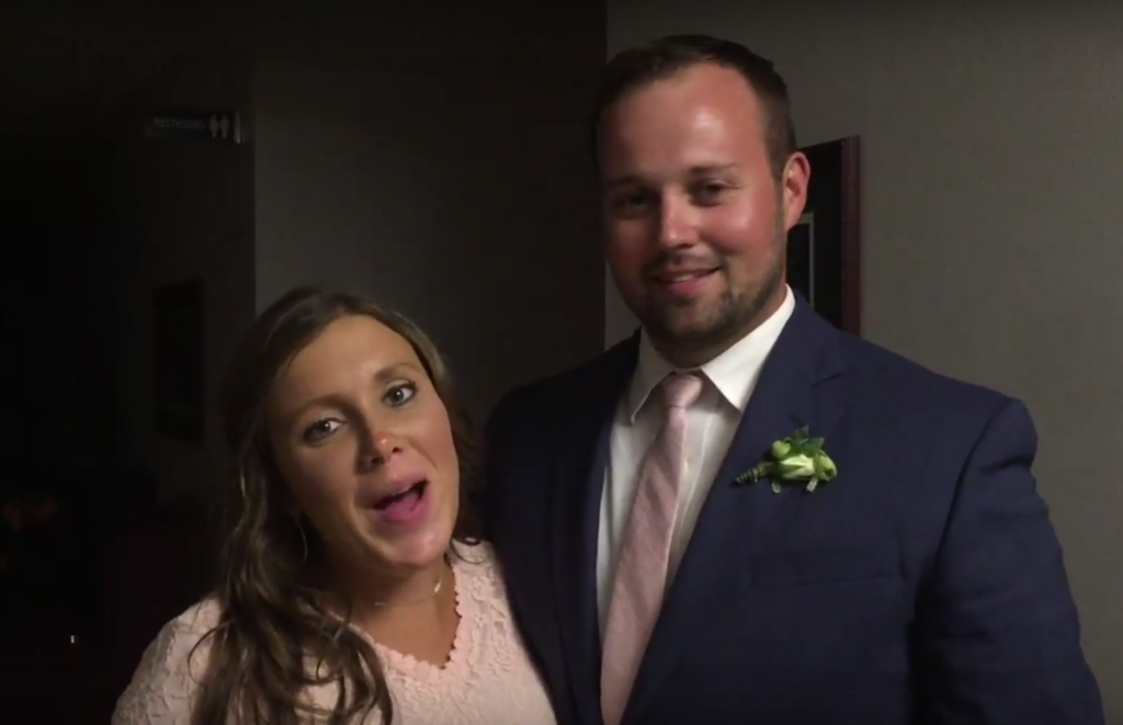 Josh and Anna at Joseph Duggar's Wedding