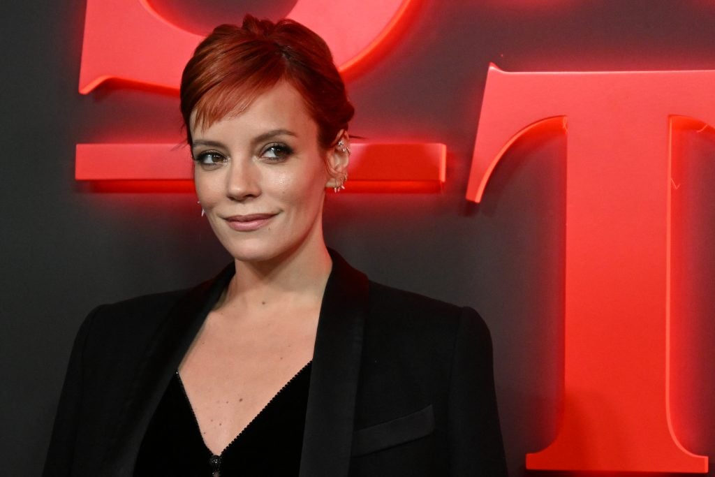 Lily Allen in December 2023.