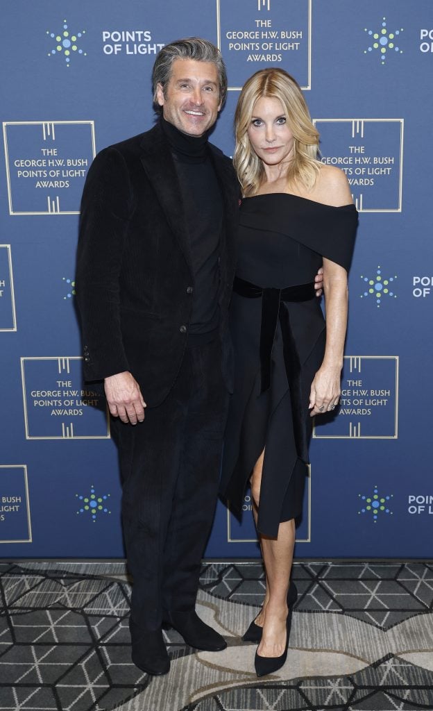 Patrick Stewart in October 2024 with his wife, Jillian.