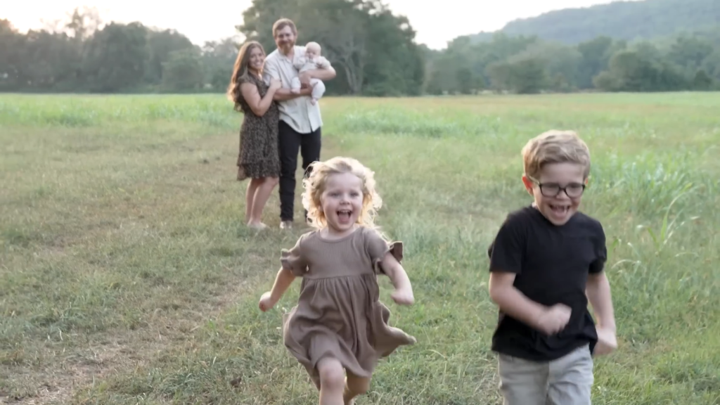 Joy-Anna Duggar and family.