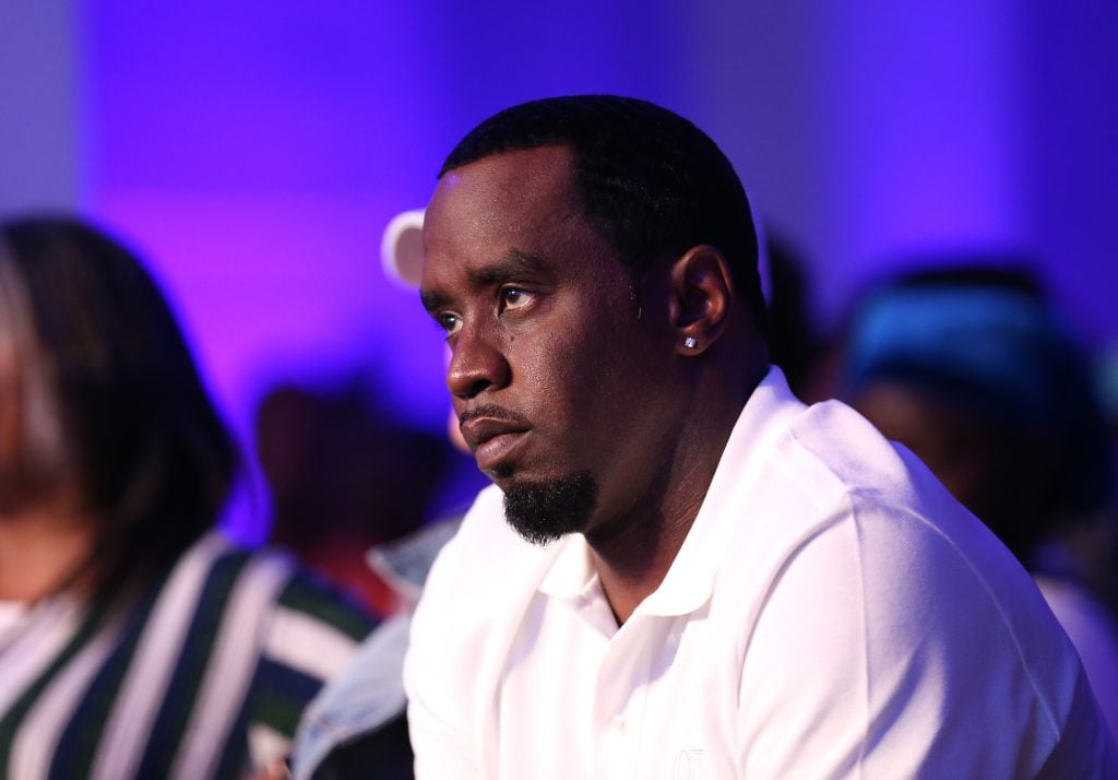 Sean "Diddy" Combs attends the REVOLT X AT&T 3-Day Summit In Los Angeles - Day 1 at Magic Box on October 25, 2019 in Los Angeles, California.