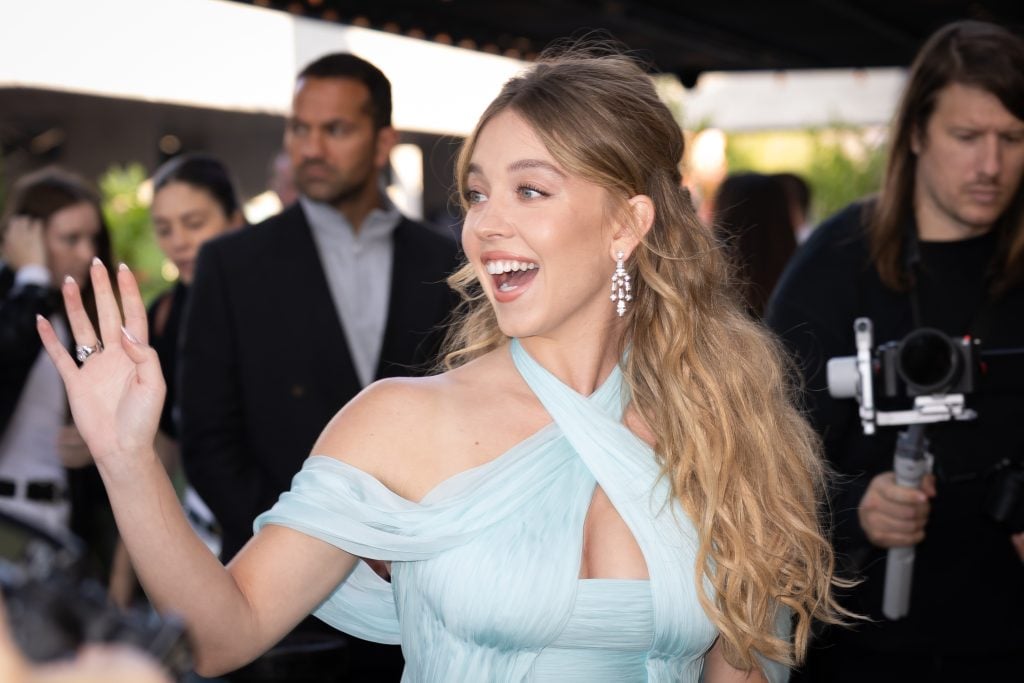 Sydney Sweeney attends the "Echo Valley" European Premiere at the BFI Southbank on June 10, 2025 in London, England.