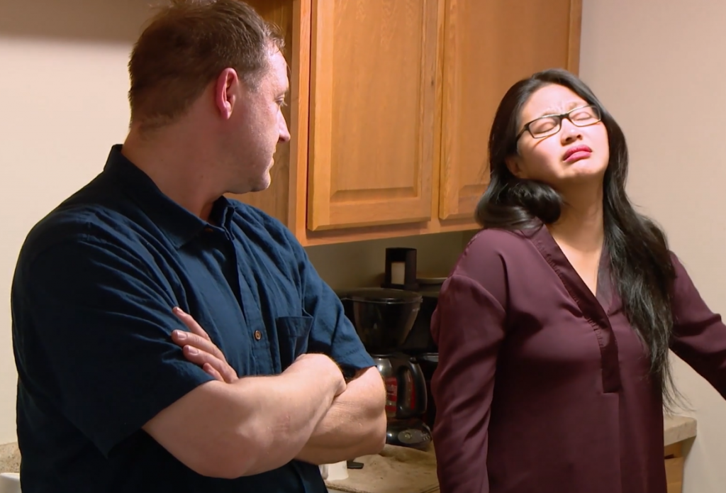 Eric and a Disappointed Leida